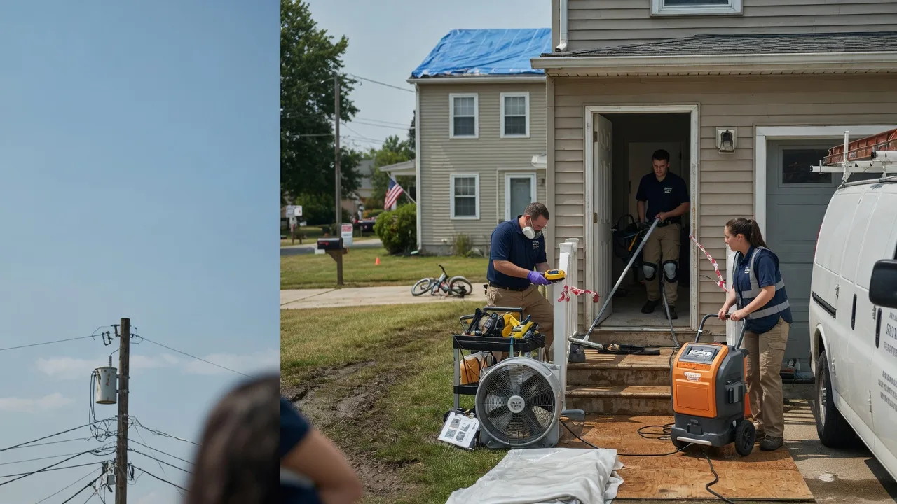 Water Damage Repair in Smithers, WV near me